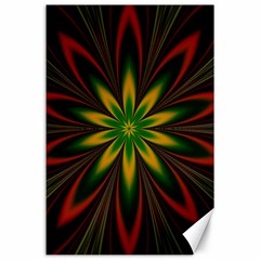 Fractal Artwork Idea Allegory Art Canvas 24  X 36  by Sudhe