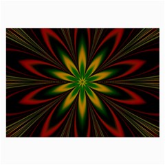 Fractal Artwork Idea Allegory Art Large Glasses Cloth (2 Sides) by Sudhe