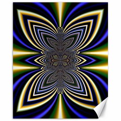 Abstract Artwork Fractal Background Canvas 16  X 20  by Sudhe