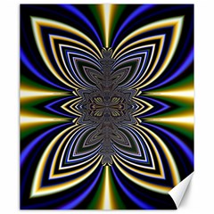 Abstract Artwork Fractal Background Canvas 20  X 24 