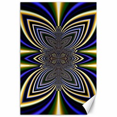 Abstract Artwork Fractal Background Canvas 20  X 30 