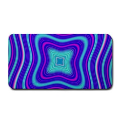 Abstract Artwork Fractal Background Blue Medium Bar Mats by Sudhe