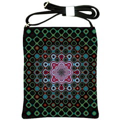 Digital Art Background Colors Shoulder Sling Bag by Sudhe