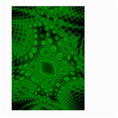 Background Texture Design Geometric Green Black Large Garden Flag (two Sides) by Sudhe