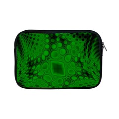 Background Texture Design Geometric Green Black Apple Ipad Mini Zipper Cases by Sudhe