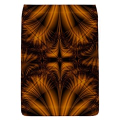 Background Pattern Yellow Gold Black Removable Flap Cover (l) by Sudhe