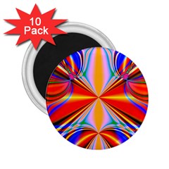 Abstract Art Fractal Art 2 25  Magnets (10 Pack)  by Sudhe