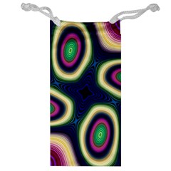 Abstract Artwork Fractal Background Art Pattern Jewelry Bag by Sudhe