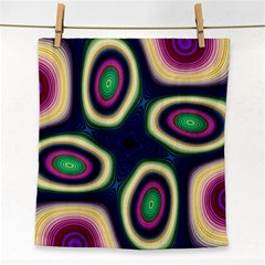 Abstract Artwork Fractal Background Art Pattern Face Towel by Sudhe