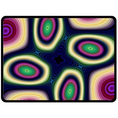 Abstract Artwork Fractal Background Art Pattern Fleece Blanket (large)  by Sudhe