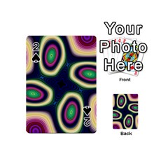 Abstract Artwork Fractal Background Art Pattern Playing Cards 54 Designs (mini) by Sudhe