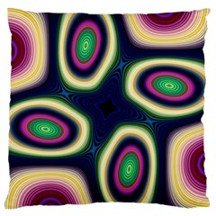 Abstract Artwork Fractal Background Art Pattern Large Cushion Case (two Sides) by Sudhe