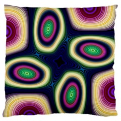 Abstract Artwork Fractal Background Art Pattern Standard Flano Cushion Case (two Sides) by Sudhe