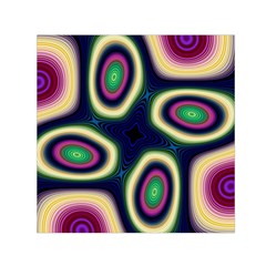 Abstract Artwork Fractal Background Art Pattern Small Satin Scarf (square) by Sudhe