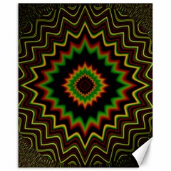 Fractal Artwork Idea Allegory Abstract Canvas 16  X 20  by Sudhe