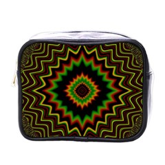 Fractal Artwork Idea Allegory Abstract Mini Toiletries Bag (one Side) by Sudhe