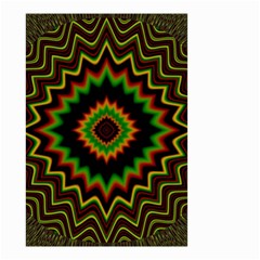 Fractal Artwork Idea Allegory Abstract Small Garden Flag (two Sides) by Sudhe