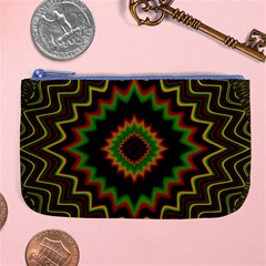 Fractal Artwork Idea Allegory Abstract Large Coin Purse