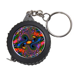 Abstract Fractal Artwork Colorful Measuring Tape by Sudhe