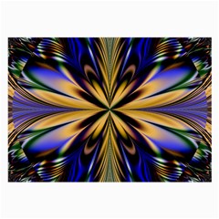 Artwork Fractal Allegory Art Large Glasses Cloth (2 Sides) by Sudhe