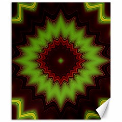 Fractal Artwork Idea Allegory Geometry Canvas 8  X 10  by Sudhe