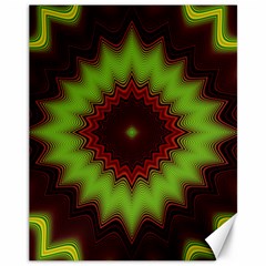 Fractal Artwork Idea Allegory Geometry Canvas 11  X 14  by Sudhe