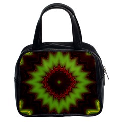 Fractal Artwork Idea Allegory Geometry Classic Handbag (two Sides) by Sudhe