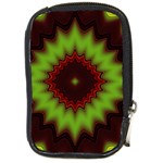 Fractal Artwork Idea Allegory Geometry Compact Camera Leather Case Front