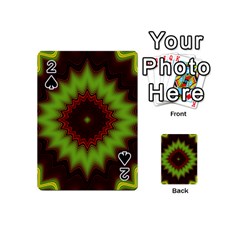 Fractal Artwork Idea Allegory Geometry Playing Cards 54 Designs (mini) by Sudhe