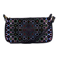 Digital Art Background Design Shoulder Clutch Bag by Sudhe