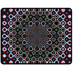 Digital Art Background Design Fleece Blanket (medium)  by Sudhe