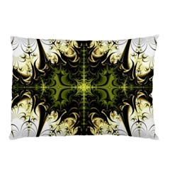 Abstract Fractal Pattern Artwork Pillow Case by Sudhe