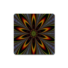 Fractal Artwork Idea Allegory Square Magnet by Sudhe