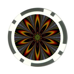 Fractal Artwork Idea Allegory Poker Chip Card Guard (10 Pack)