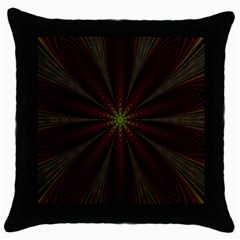 Fractal Artwork Idea Allegory Throw Pillow Case (Black)