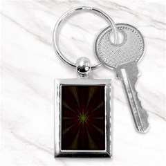 Fractal Artwork Idea Allegory Key Chain (Rectangle)