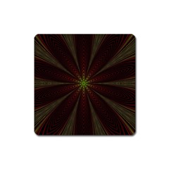 Fractal Artwork Idea Allegory Square Magnet