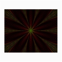 Fractal Artwork Idea Allegory Small Glasses Cloth