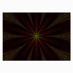 Fractal Artwork Idea Allegory Large Glasses Cloth (2 Sides)