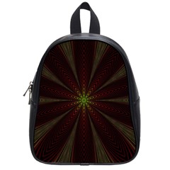 Fractal Artwork Idea Allegory School Bag (Small)