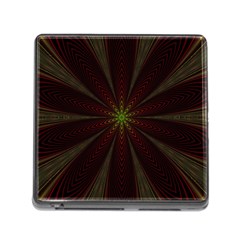 Fractal Artwork Idea Allegory Memory Card Reader (Square 5 Slot)