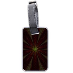 Fractal Artwork Idea Allegory Luggage Tag (two sides)