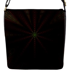 Fractal Artwork Idea Allegory Flap Closure Messenger Bag (S)