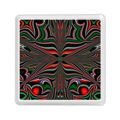 Abstract Art Fractal Art Pattern Memory Card Reader (square) by Sudhe