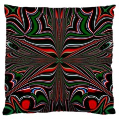 Abstract Art Fractal Art Pattern Standard Flano Cushion Case (two Sides) by Sudhe