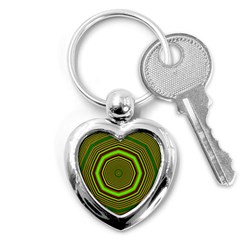 Fractal Artwork Idea Allegory Key Chain (heart)