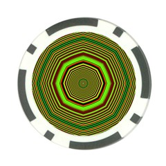 Fractal Artwork Idea Allegory Poker Chip Card Guard