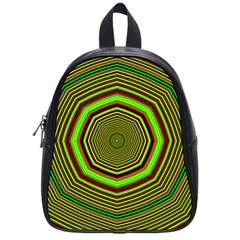 Fractal Artwork Idea Allegory School Bag (small) by Sudhe