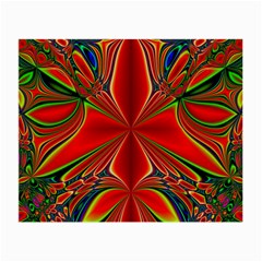 Abstract Abstract Art Fractal Small Glasses Cloth by Sudhe