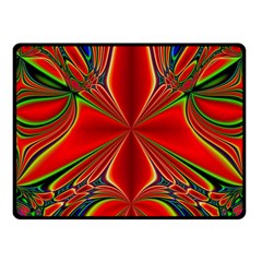 Abstract Abstract Art Fractal Fleece Blanket (small) by Sudhe